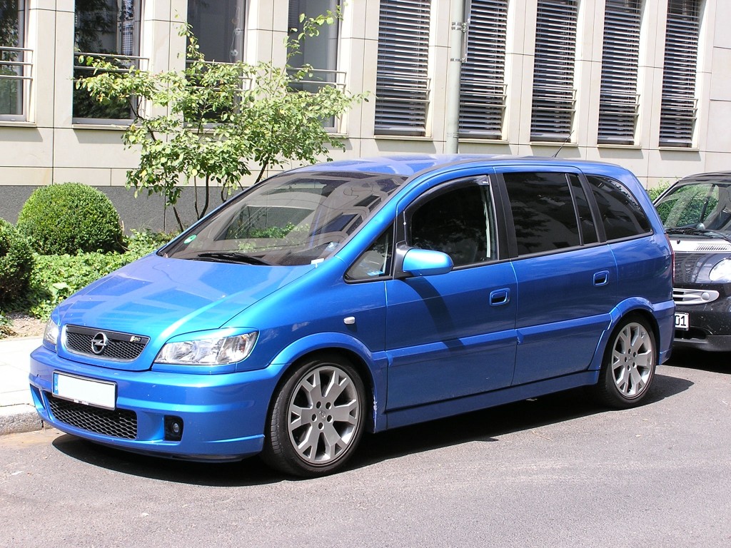 Opel Zafira tuning. Juli 2010