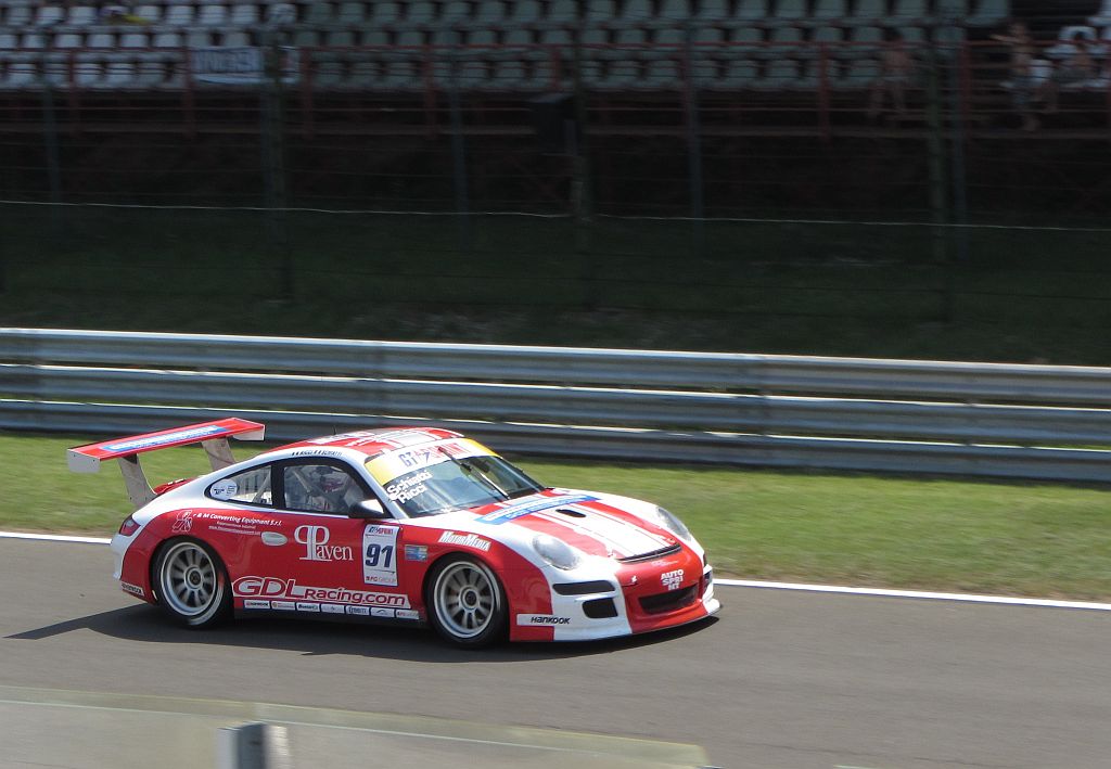 Porsche 911 in der Superstars Series. Aufnahmezeit: 29.06.2012.