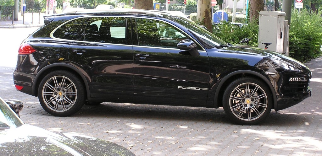 Porsche Cayenne in Juli 2010.
