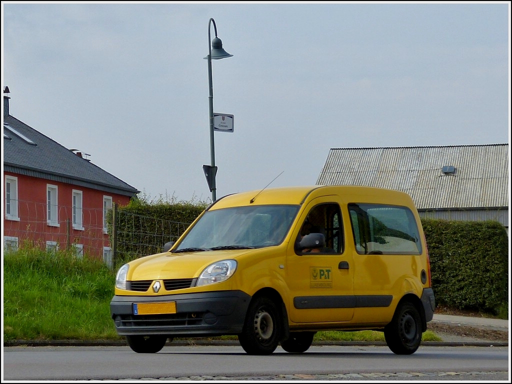 Renault Kangoo der Luxemburger Post gesehen am 21.08.2012.