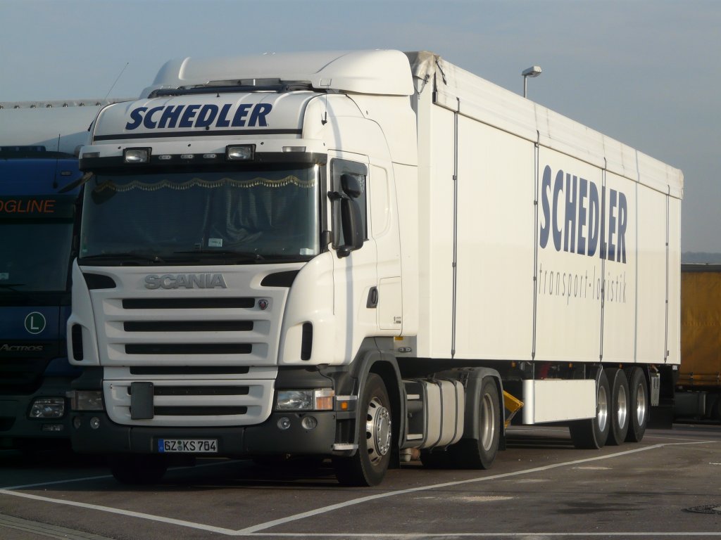 Scania R von Schedler, Herbrechtingen, 18.03.2012