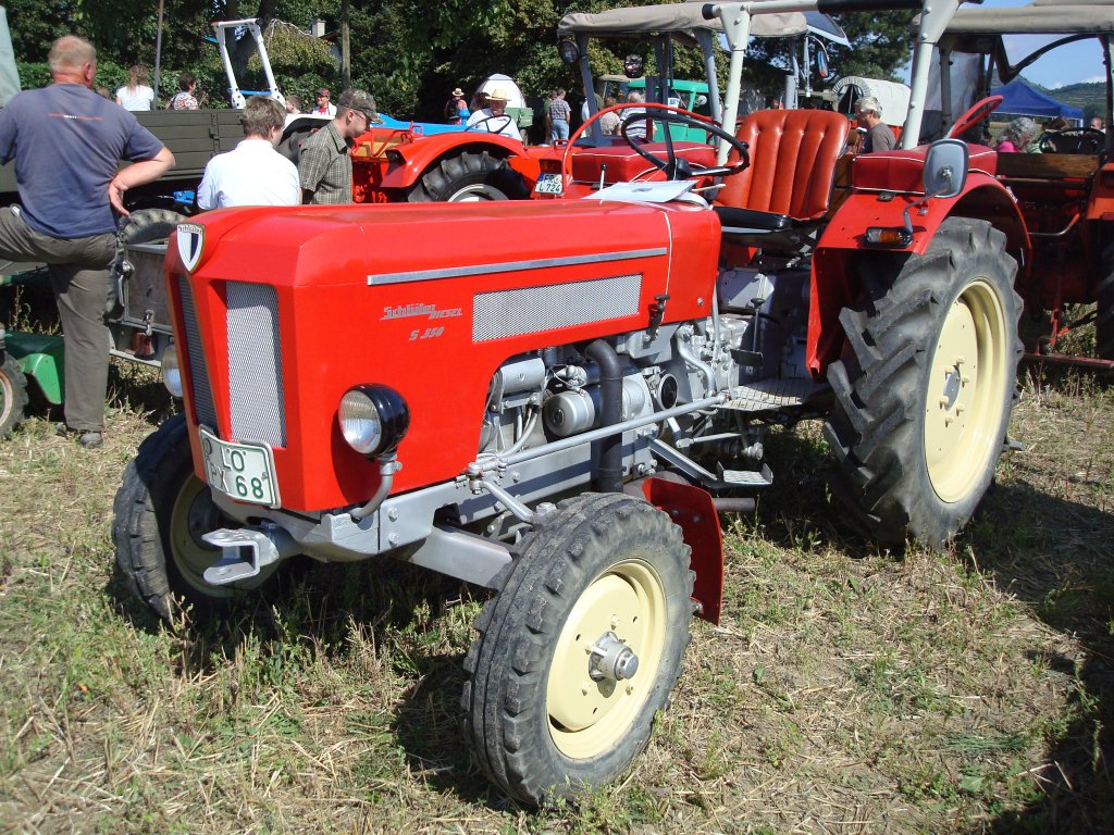 Schlter S 350 Bj.1963,
3-Zyl.4-Takt-Diesel 2945ccm 34PS,
Traktortreff Breisach sept.2009