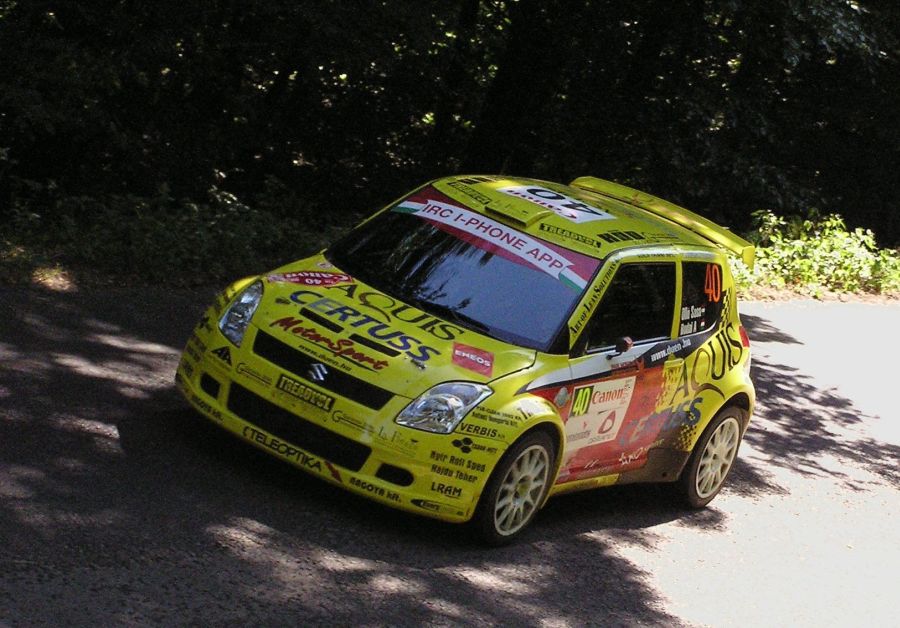 Suzuki Swift. Aufnahme: Intercontinental Rallye Championship (11.09.2011)