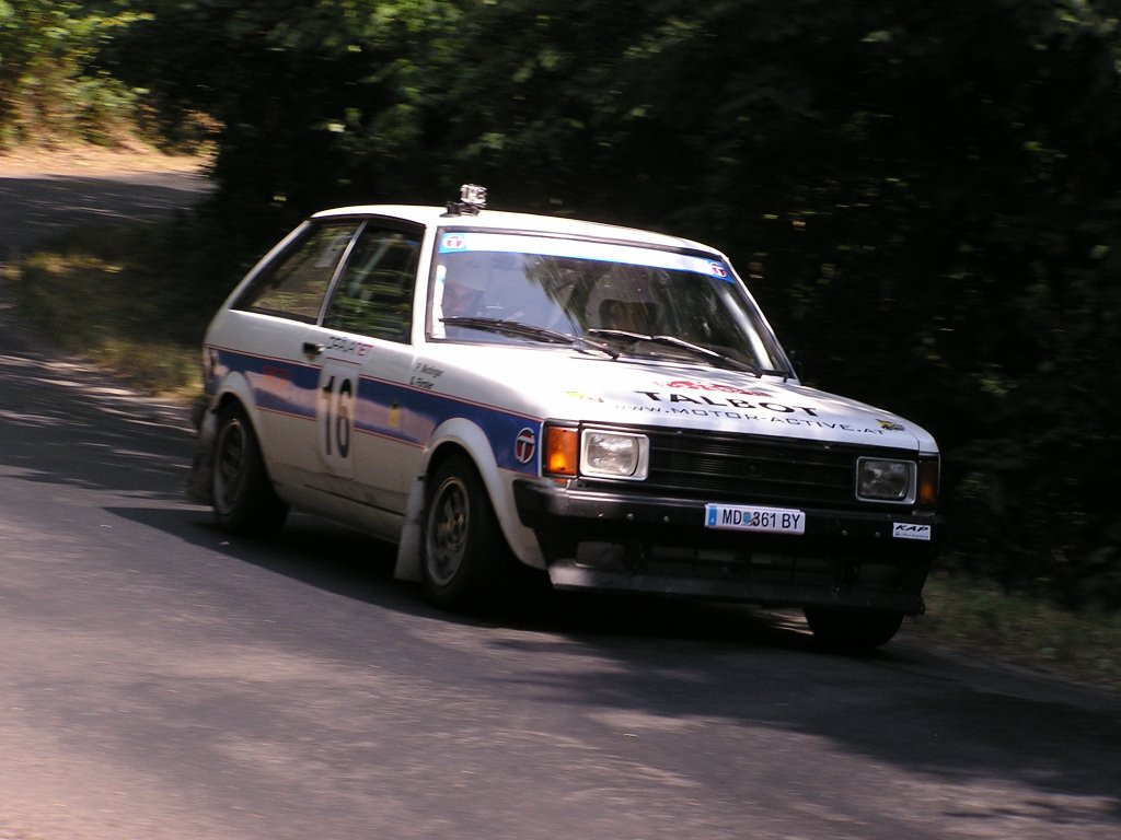 Talbot aus sterreich. Aufnahme: 44-ten Mecsek Rallye (Historic + Rallye2) am 15.07.2011