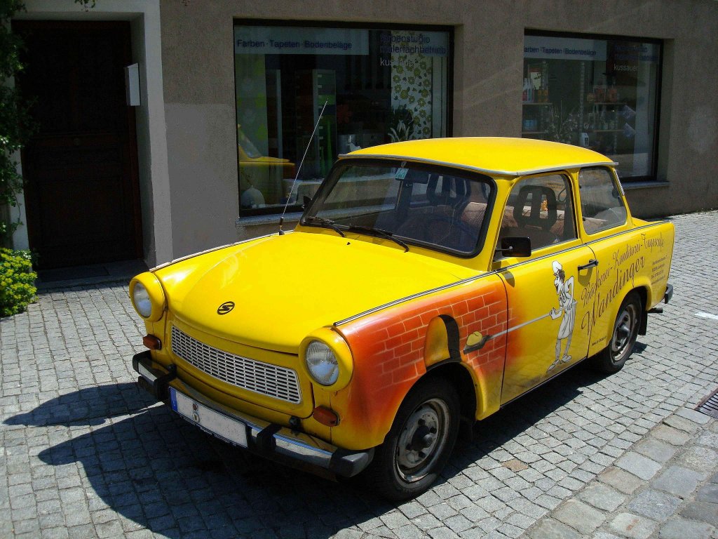 Trabant 601 mit Werbung, 2008