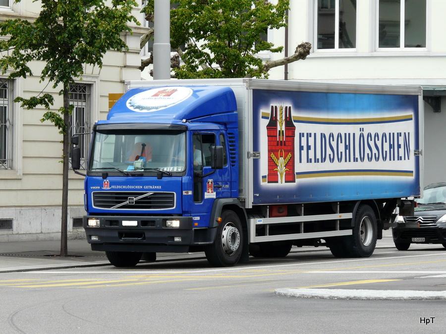 Volvo FL 250 Getrnkelieferdienst unterwegs in der Stadt Solothurn am 21.05.2010