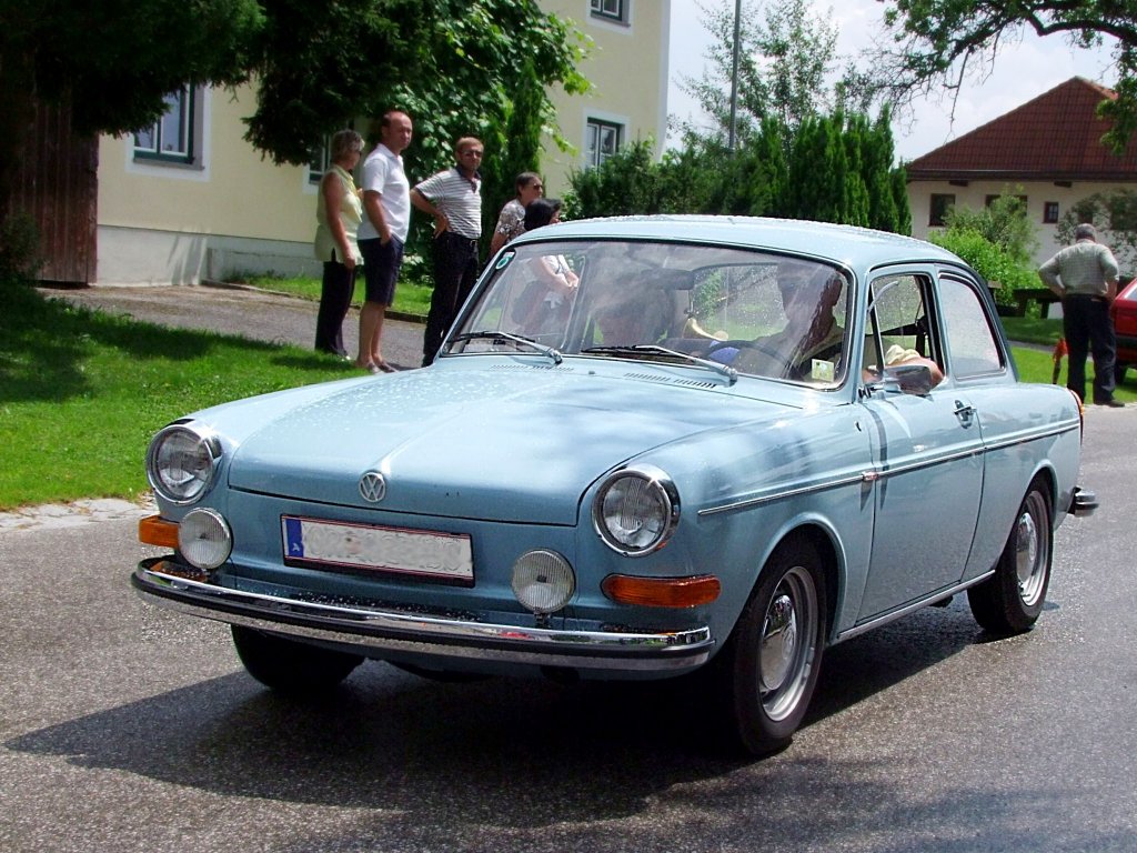 VW-1600TL;nimmt an der Oldtimerausfahrt in Neukirchen/Vckla teil;090705