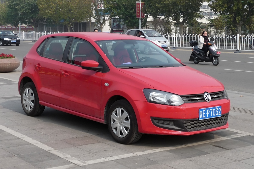 VW Polo in Shouguang, 30.10.11