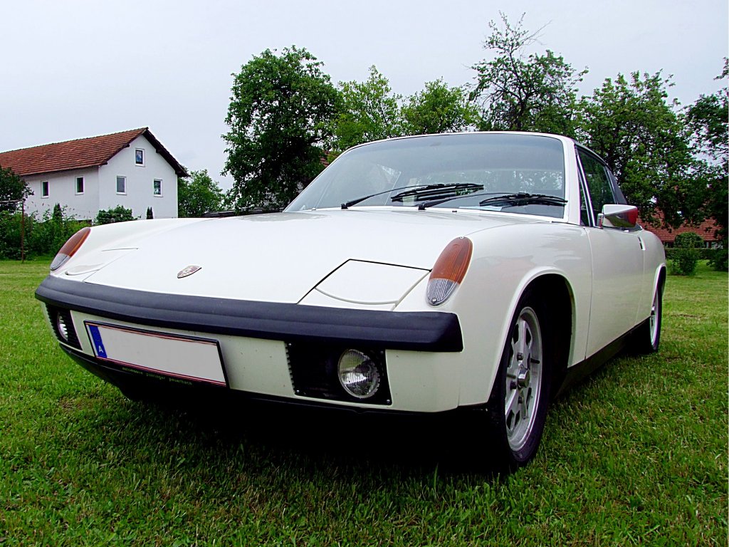VW-Porsche-914,1700ccm, Baujahr 1972 in lndlicher Idylle;110703