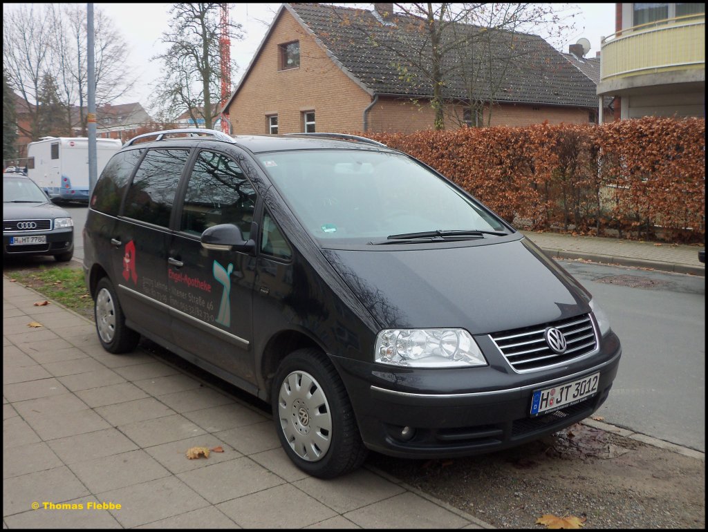 VW Scharan in Lehrte im November ´10.