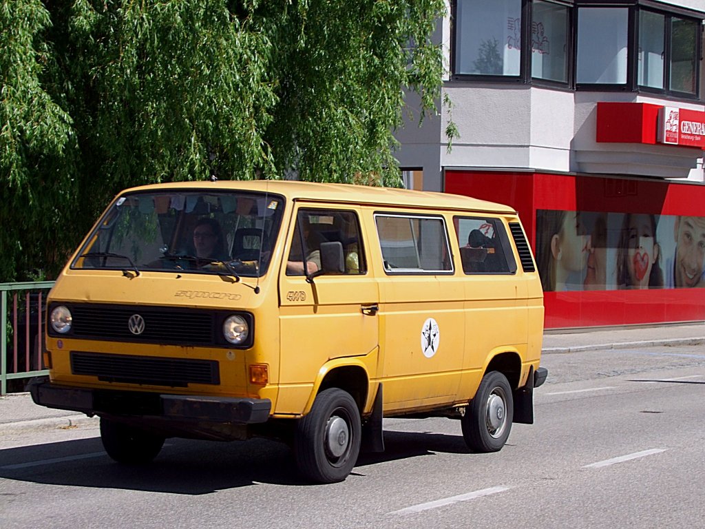 VW-T3 4WD-synchro wurde bei Steyr-Daimler-Puch in Graz produziert;110507
