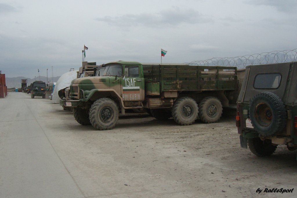Zil der bulgarischen Armee in Kabul, AFG, April06