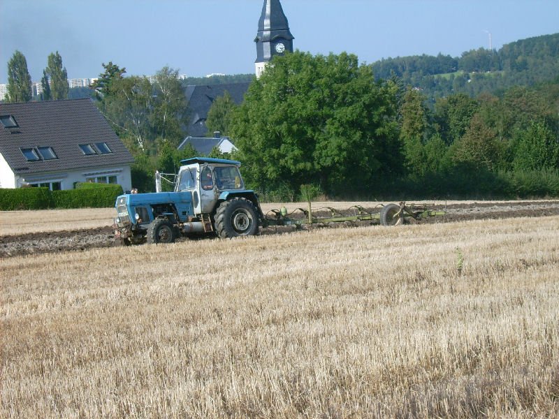 ZT303 mit B201 auf dem Klaffenbacher Acker