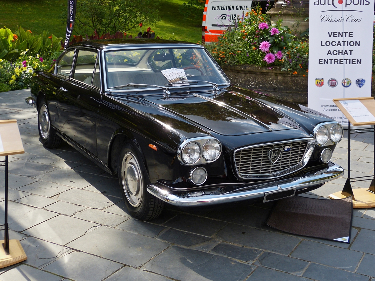 . Lancia Flavia 1800ccm, 97 Ps, Bj 1968, gesehen bei den Classic Days in Mondorf.  30.08.2014