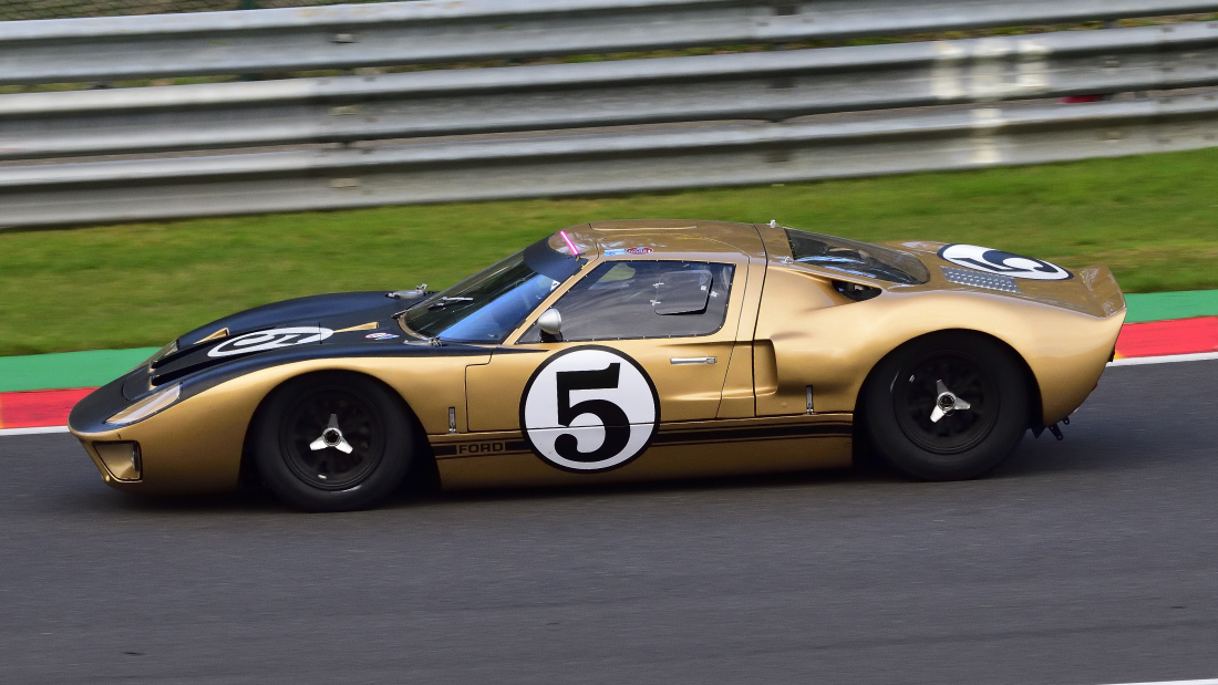 #5 FORD GT40 Bj:1965, Fahrer: WILLIS Andy (UK) & HALL Rob (UK), Spa Six Hours Endurance am 1.10.2022
