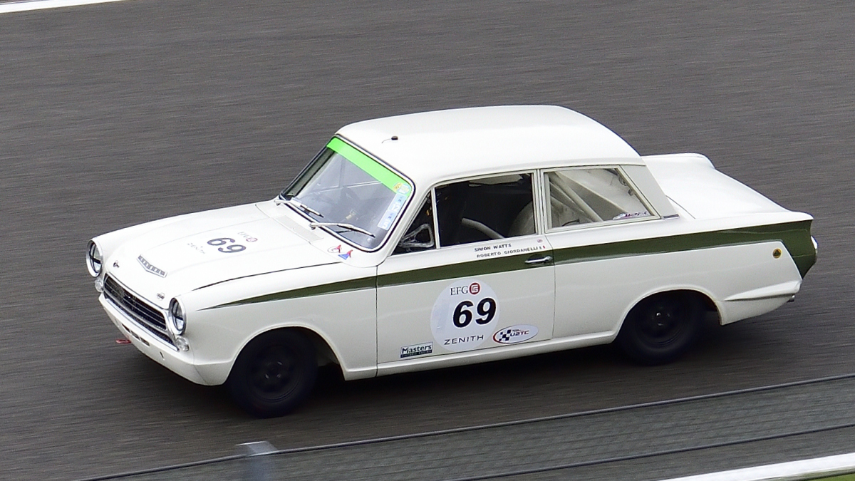 #69, FORD Lotus Cortina ,Historic Motor Racing News U2TC & Historic Touring Car Challenge with Tony Dron Trophy zu Gast bei den Spa Six Hours Classic vom 27 - 29 September 2019