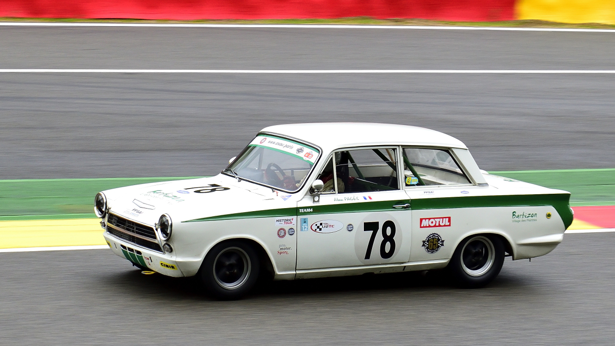 #78, FORD Lotus Cortina, Historic Motor Racing News U2TC & Historic Touring Car Challenge with Tony Dron Trophy zu Gast bei den Spa Six Hours Classic vom 27 - 29 September 2019
