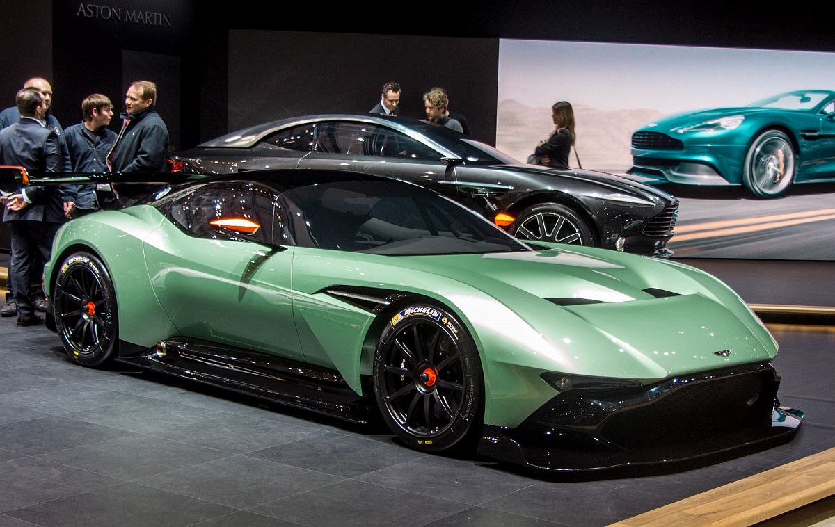 Aston Martin Vulcan Concept. Autosalon Genf 2015