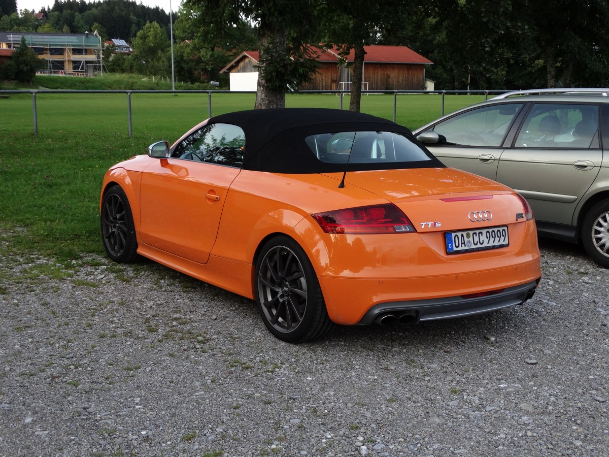 Audi TT RS ABT am 17.08.14 bei Mosbach (Allgäu)