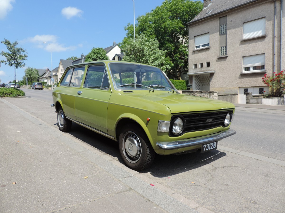 Bettembourg 13/06/2015 : Fiat 128.