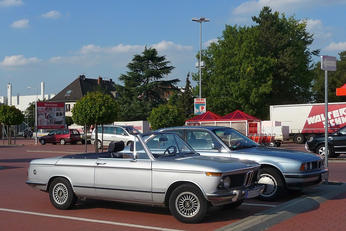 BMW 1602 Cabrio in Krefeld, 4.9.13