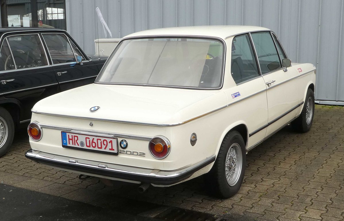 =BMW 2002, gesehen bei der Technorama Kassel im März 2019