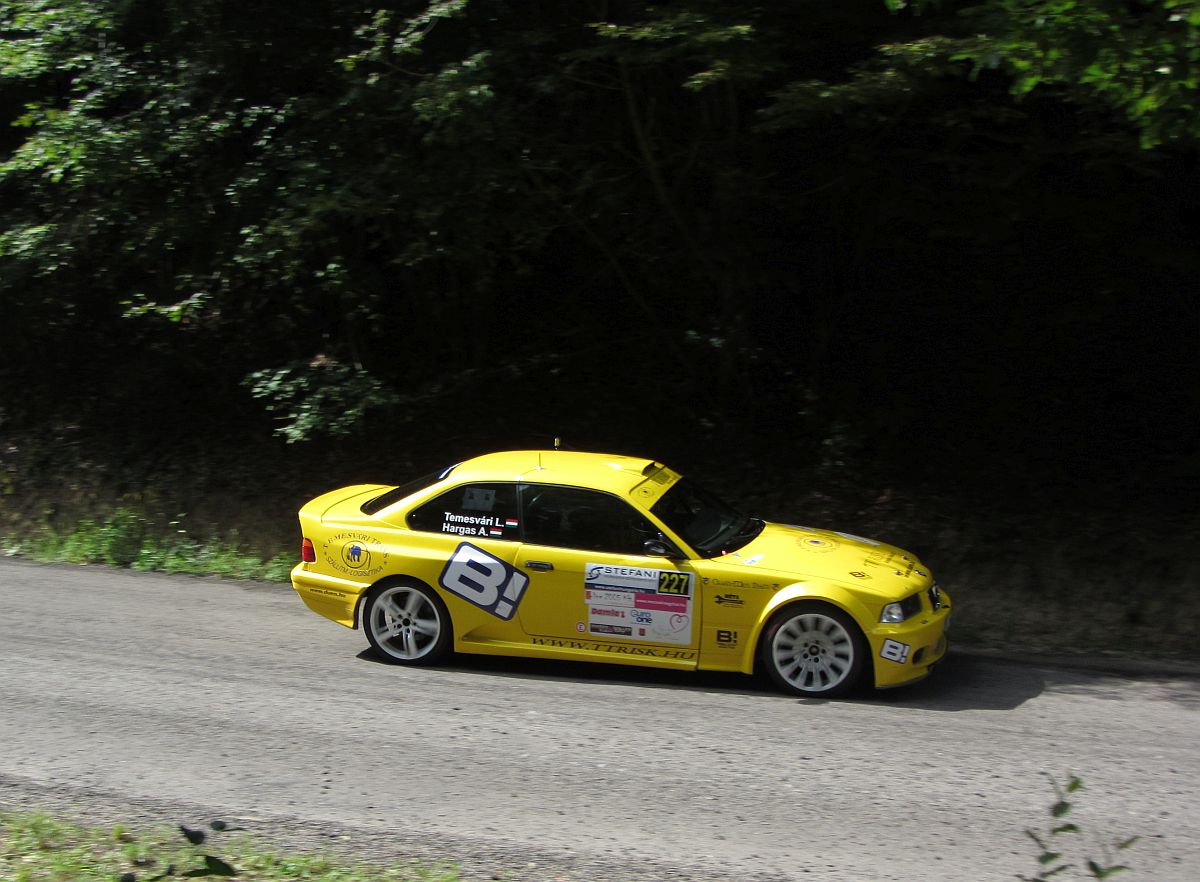 BMW 3 Coupé, fotografiert auf dem Rallye Sprint am 10.08.2014