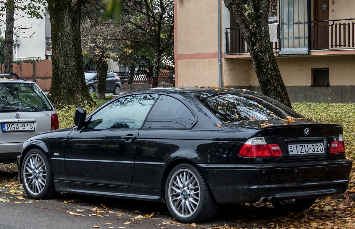 BMW 3 e46 Coupé fotografiert in November, 2020.