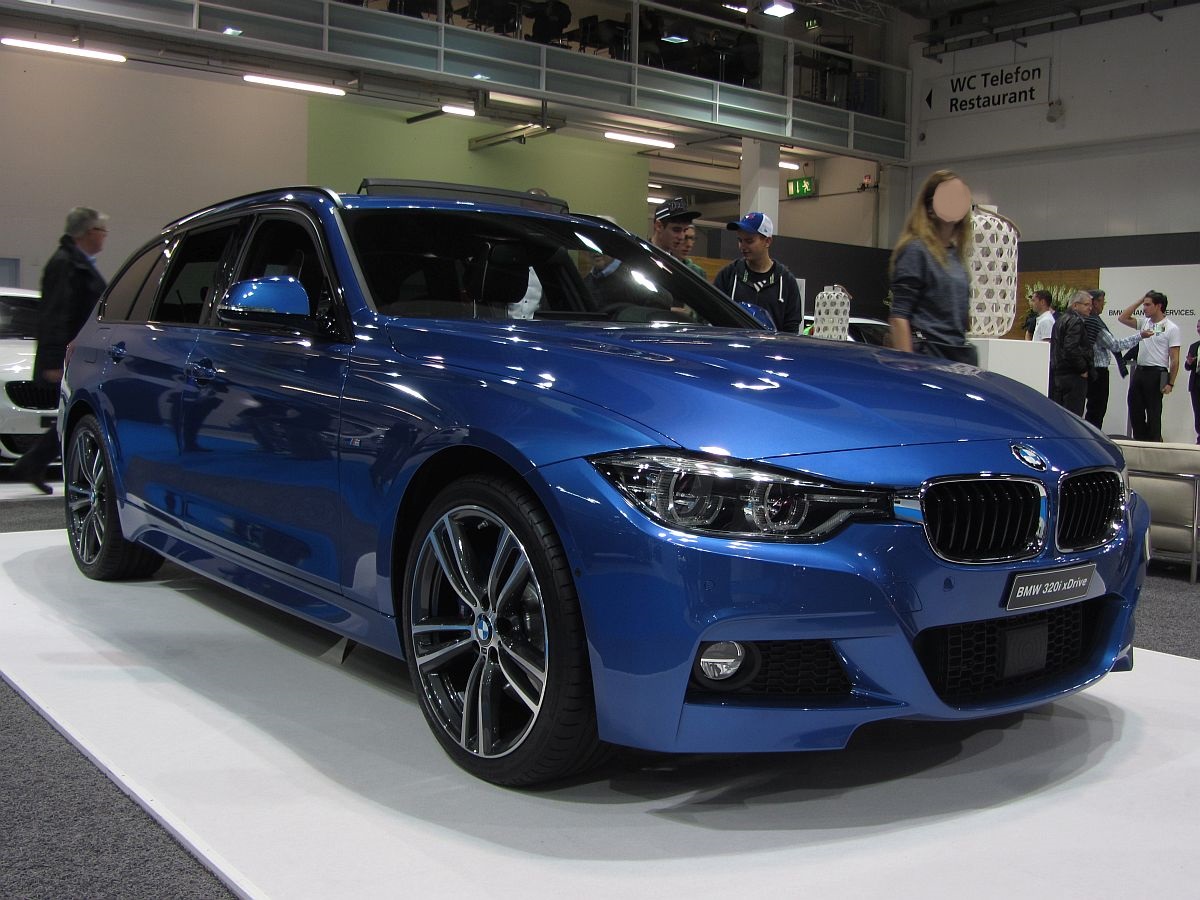 BMW 3er F30 / F31, facelift ab 2015, hier mit Sportpaket