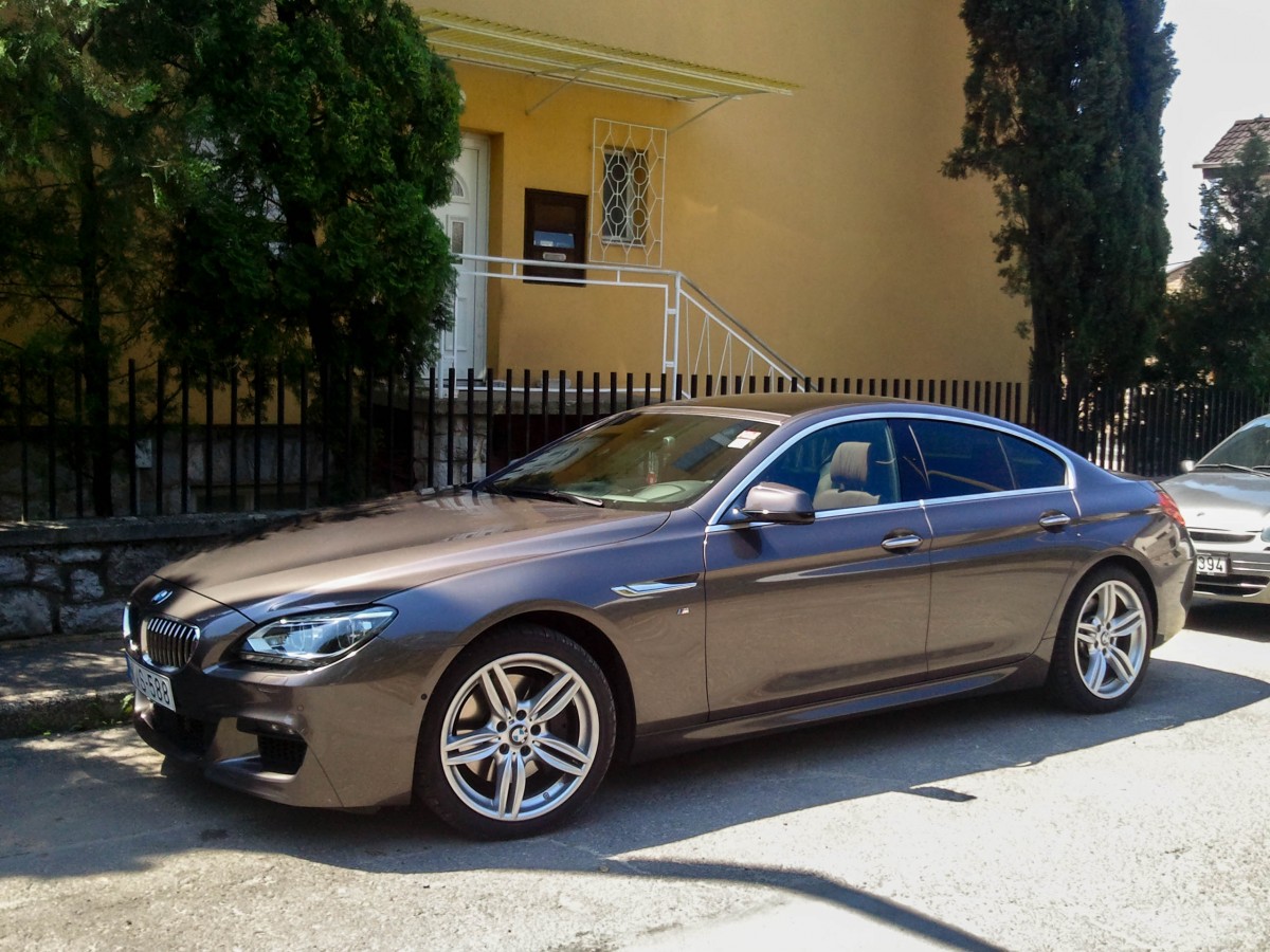 BMW 640d GranCoupé M-Paket, gesehen am 05.06.2015.