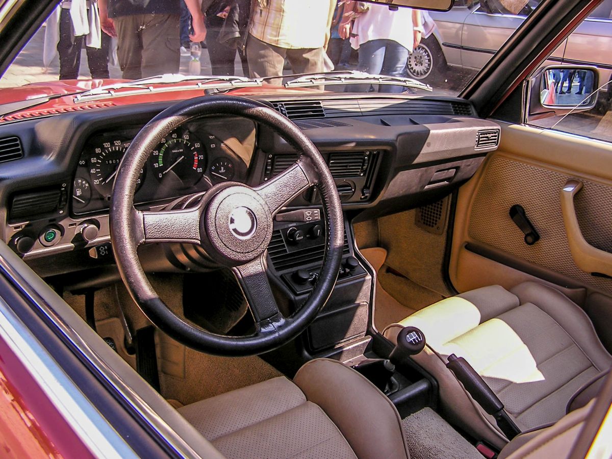 BMW E21 Innenraum. Aufnahmedatum: 13.09.2015