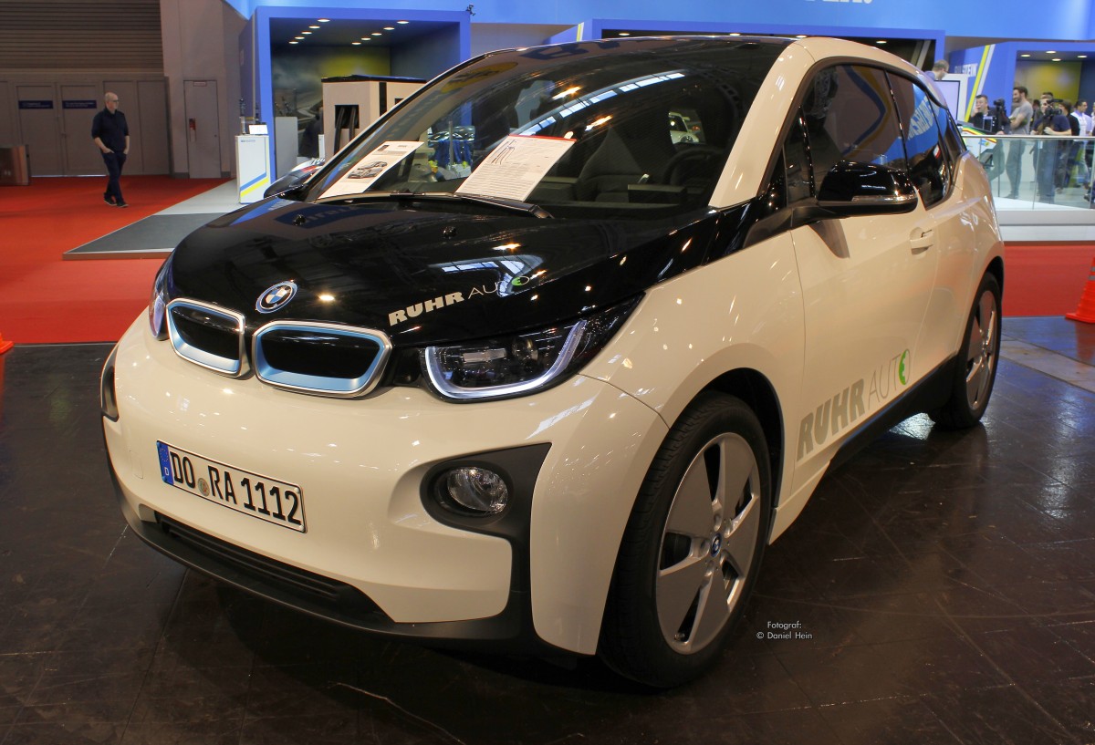 BMW i3 auf der Essen Motor Show 2015.