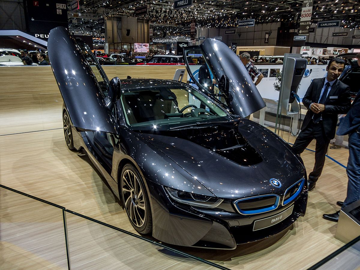 BMW i8. Autosalon Genf am 14.03.2014