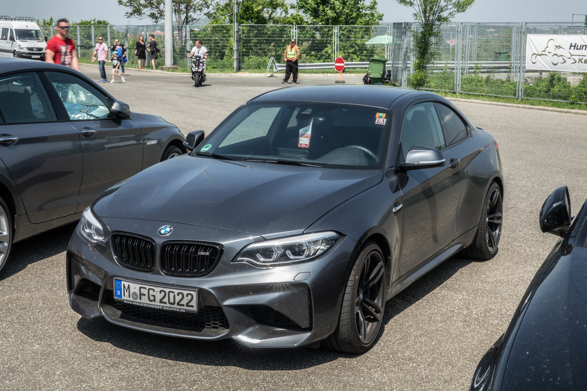 BMW M2, gesehen am 29.04.2018.