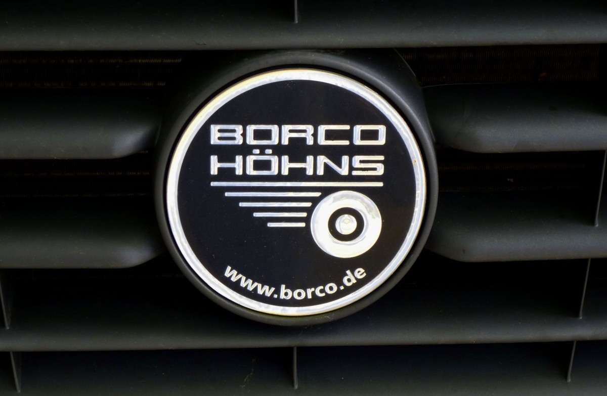 Borco Hhns, deutscher Hersteller von Verkaufswagen, 1954 gegrndet mit Sitz in Rotenburg an der Wmme, Okt.2013