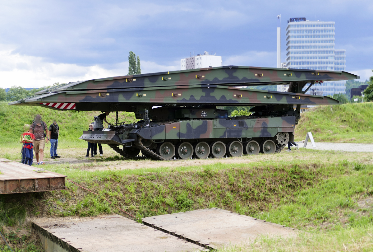 Brückenlegepanzer Leguan auf Leo2-Fahrgestell in Koblenz - 15.06.2019