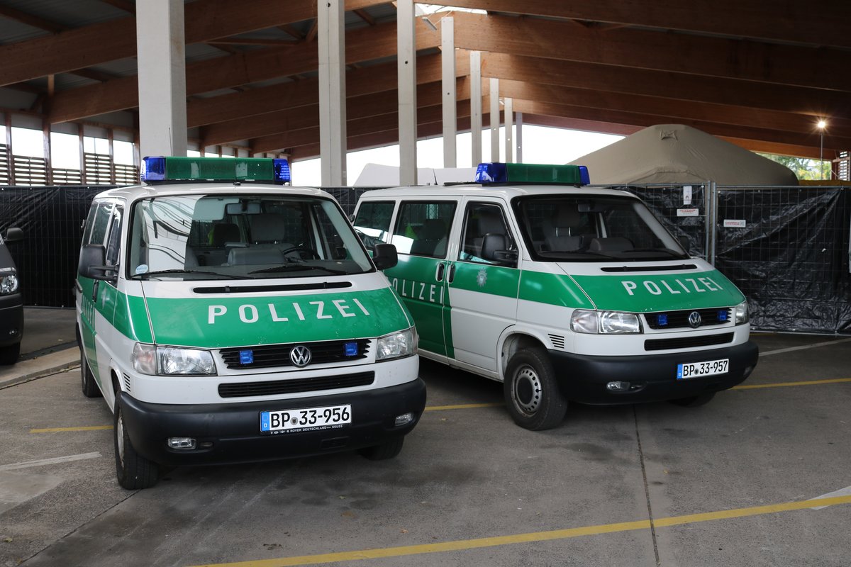 Bundespolizei VW T4 am 08.09.19 beim Tag der offenen Tür in Hünfeld 