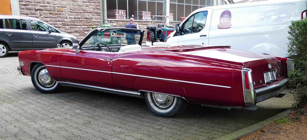=Cadillac Eldorado, ausgestellt im Mai 2017 in der Burgenstadt Schlitz