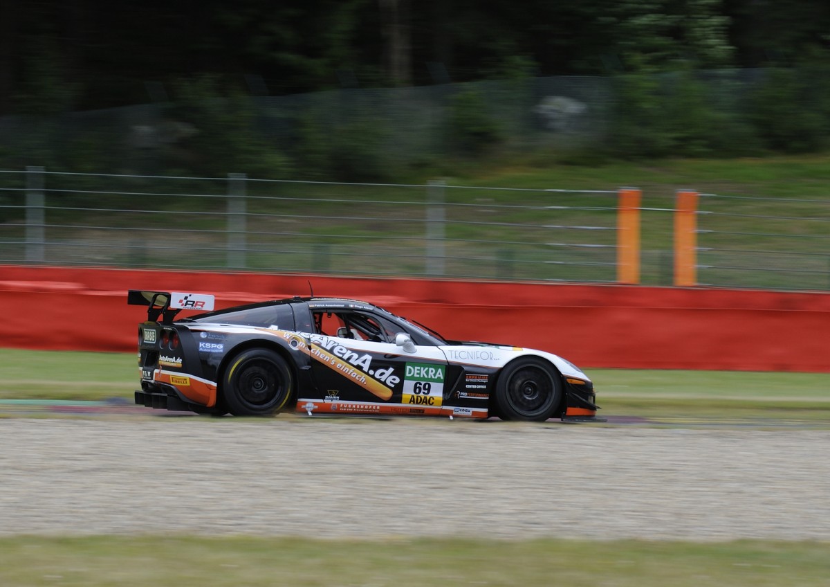 Callaway Competition, Corvette Z06.R GT3, Fahrer: Patrick Assenheimer & Diego Alessi  beim ADAC GT Masters Rennen in Spa Francorchamps am 20.6.2015