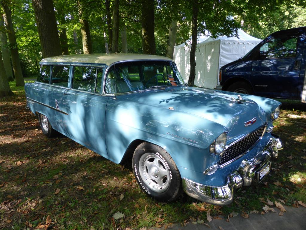 Chevrolet Bel Air Station Wagon bei den Luxembourg Classic Days in Mondorf am 30.08.2014