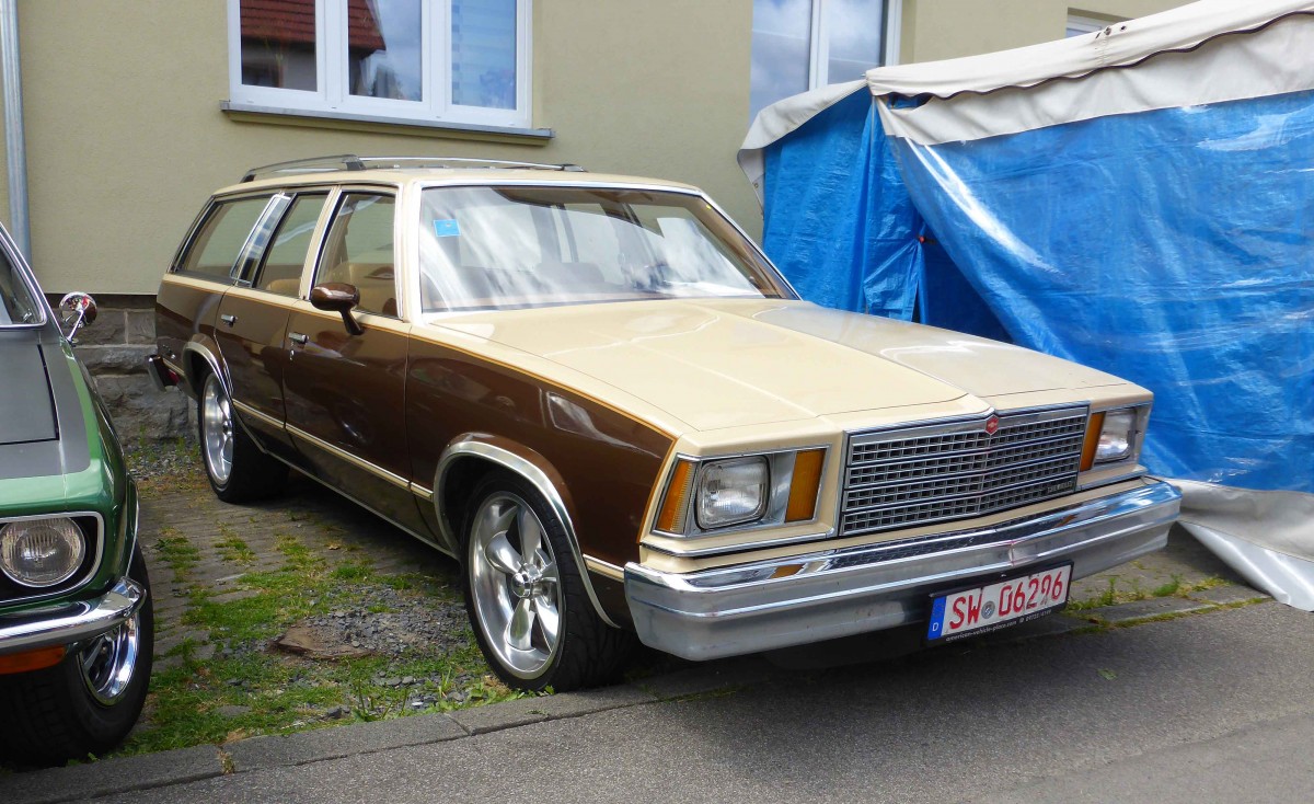Chevrolet Malibu, Bj. 1979, gesehen in Fladungen anl. der Classics 2014