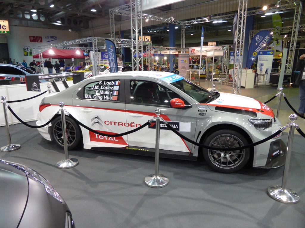Citroen C-Elysée WTCC 2014 auf der International Motor Show in Luxembourg am 12.12.2014
