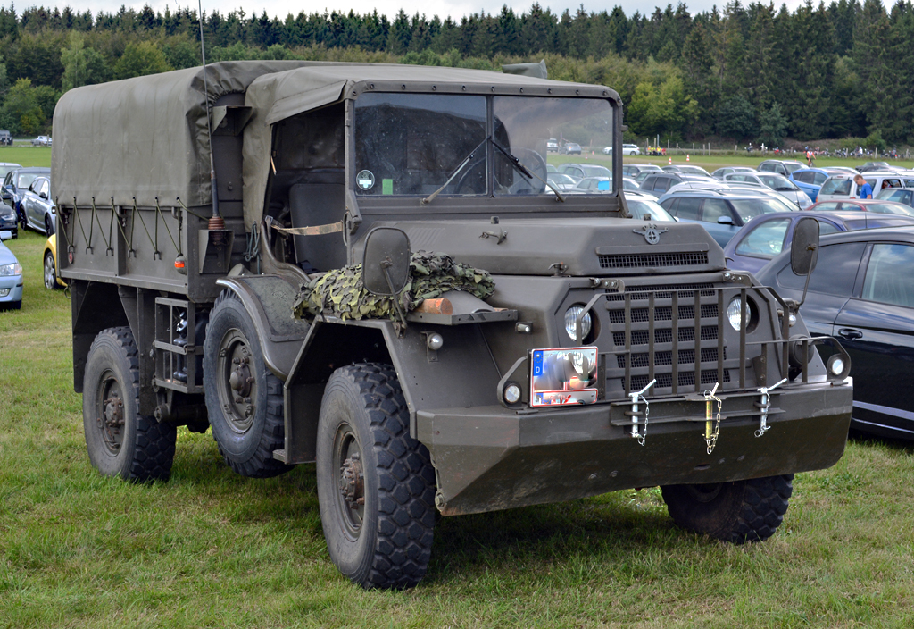 DAF YA-126 Wapendrager, vormals NL-Army, in Breitscheid - 29.08.2015