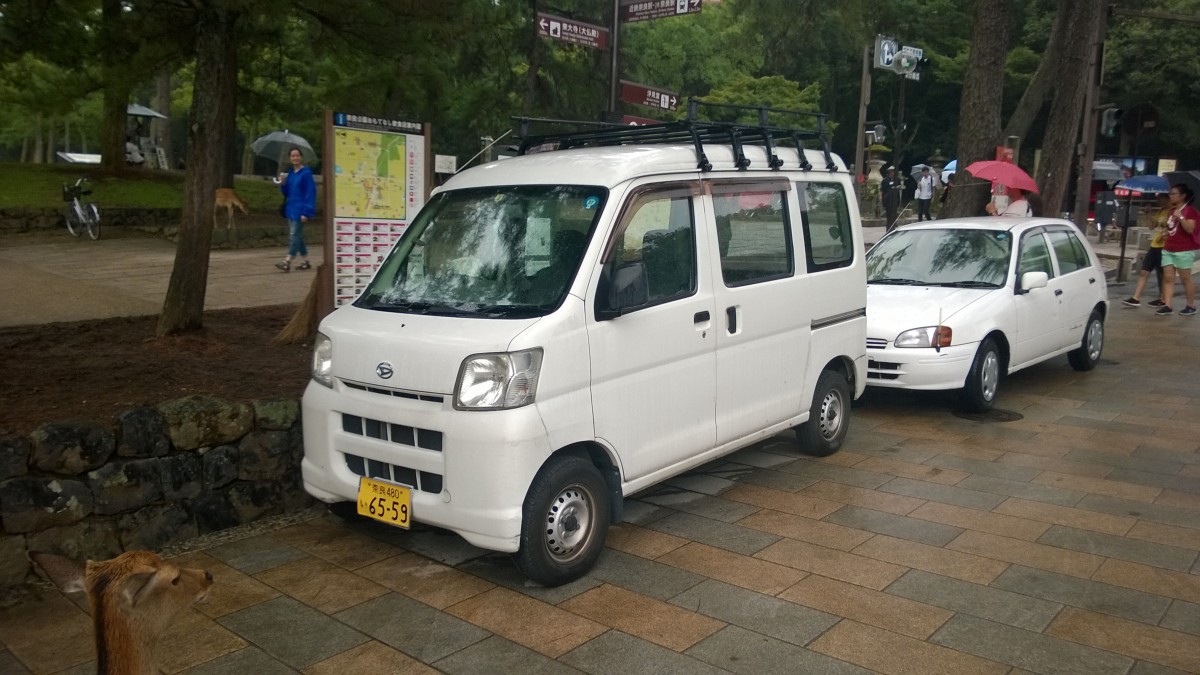 Daihatsu Hijet in Nara, Japan (September 2015)