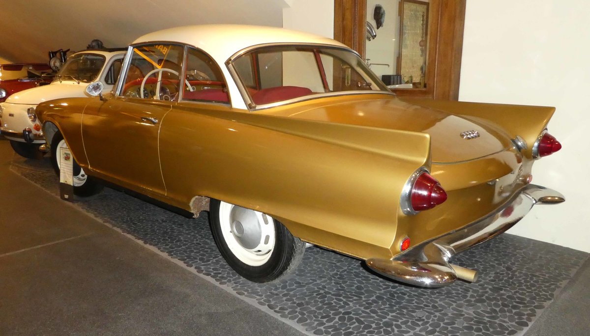 =DKW 1000 SP Coupe, Bj. 1961, 974 ccm, 50 PS, ausgestellt im Auto & Traktor-Museum-Bodensee, 10-2019
