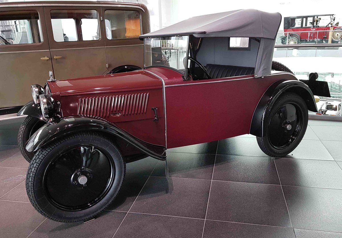 =DKW, gesehen im Audi-Museum Ingolstadt im April 2019.