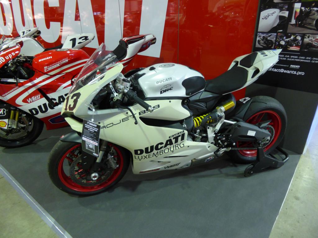 Ducati Panigale 899 auf der International Motor Show in Luxembourg am 12.12.2014