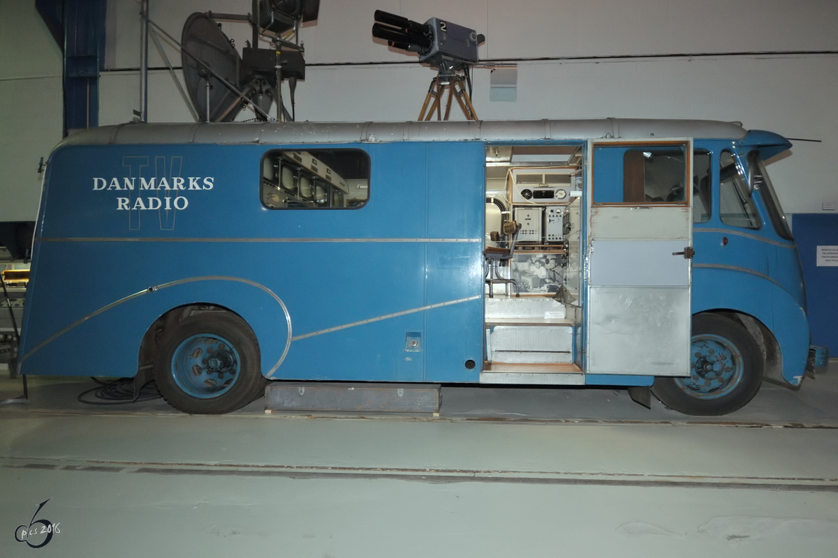 Ein Austin TV-Übertragungswagen im Technikmuseum Helsingør (20.11.2010)