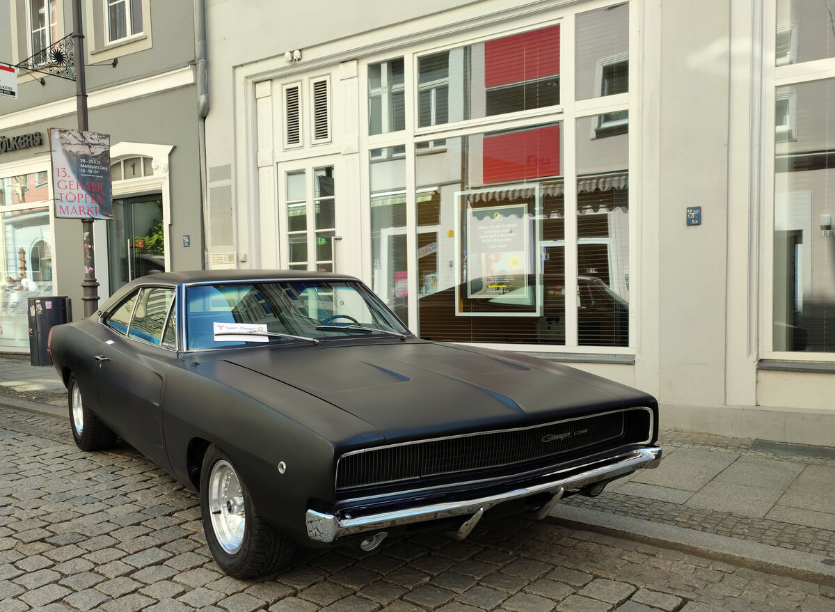 Ein Dodge Charger R/T. (Super  Charger ) in Gera. 15.05.22