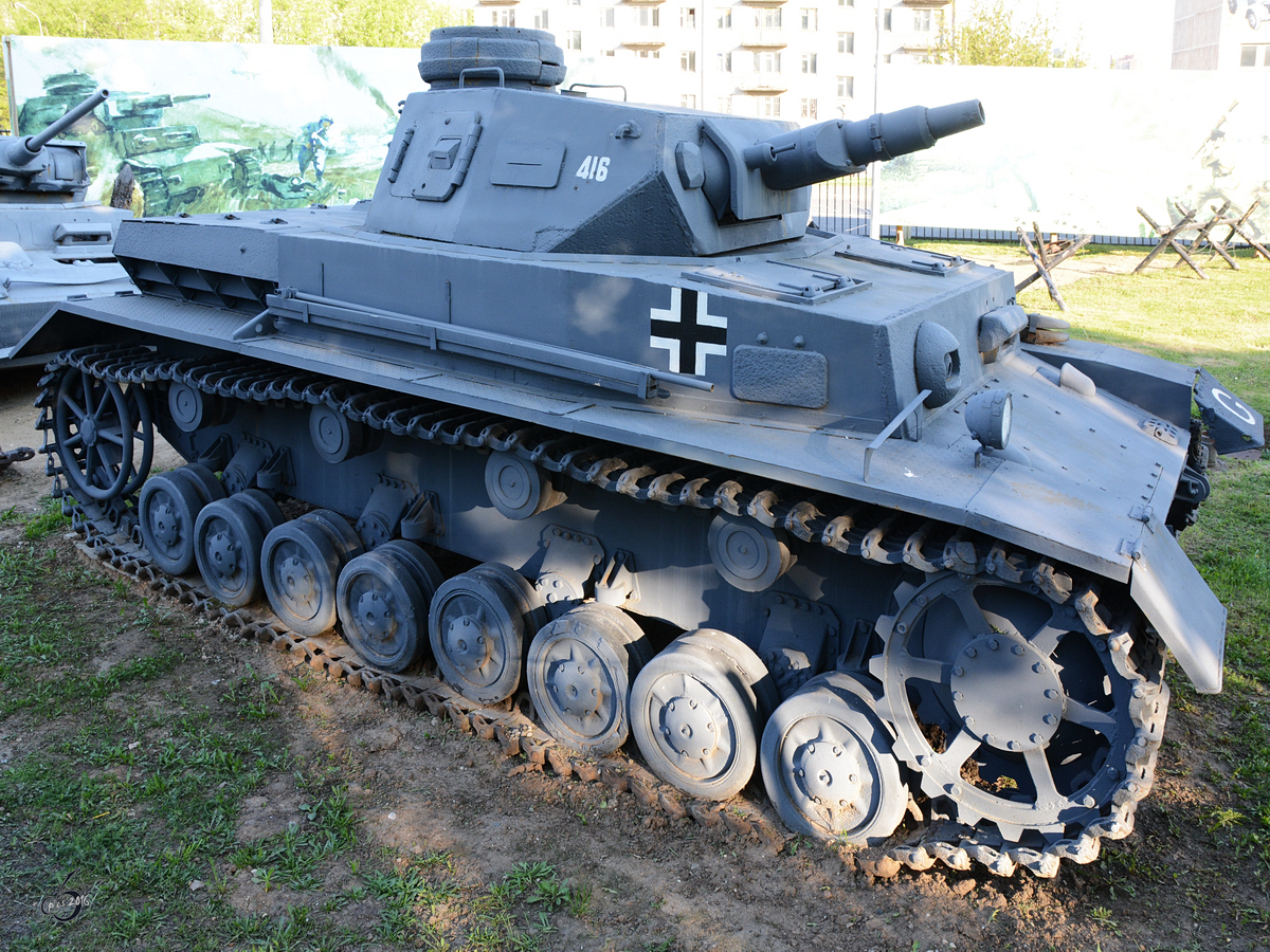 Ein Panzerkampfwagen IV der deutschen Wehrmacht im Zentralmuseum des Großen Vaterländischen Krieges (Moskau, Mai 2016)
